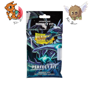 Dragon Shield - Sleeves - Small x100 - Perfect Fit - Transparent