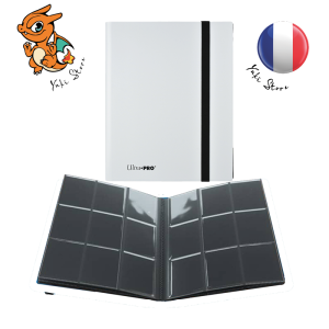 Ultra Pro - Portfolio - A4 - 20 pages de 9 cases - Artic Blanc