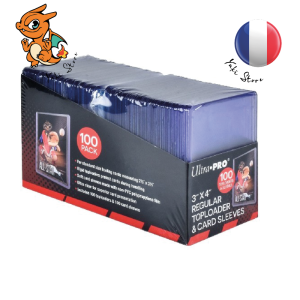 100 toploaders + 100 sleeves