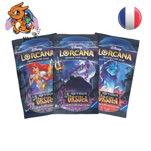 Booster Lorcana chapitre 4 le retour d'ursula