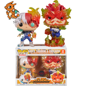 MY HERO ACADEMIA - POP Animation - 2 Pack - Endeavor et Todoroki SE