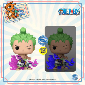 ONE PIECE - POP Animation N° 1288 - Zoro avec Enma (GW)