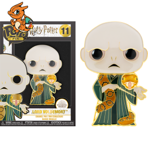 HARRY POTTER - Pop Large Enamel Pin N° 11 - Lord Voldemort avec Nagini
