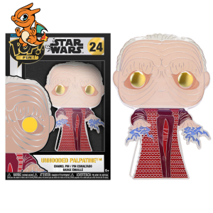 STAR WARS - Pop Large Enamel Pin N° 24 - Unhooded Palpatine