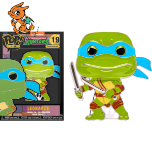TEENAGE MUTANT NINJA TURTLES - Pop Large Enamel Pin N° 19 - Leonardo