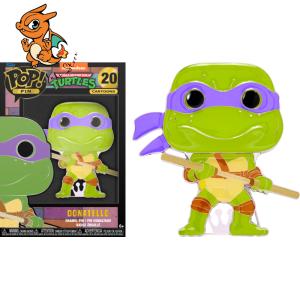 TEENAGE MUTANT NINJA TURTLES - Pop Large Enamel Pin N° 20 - Donatello