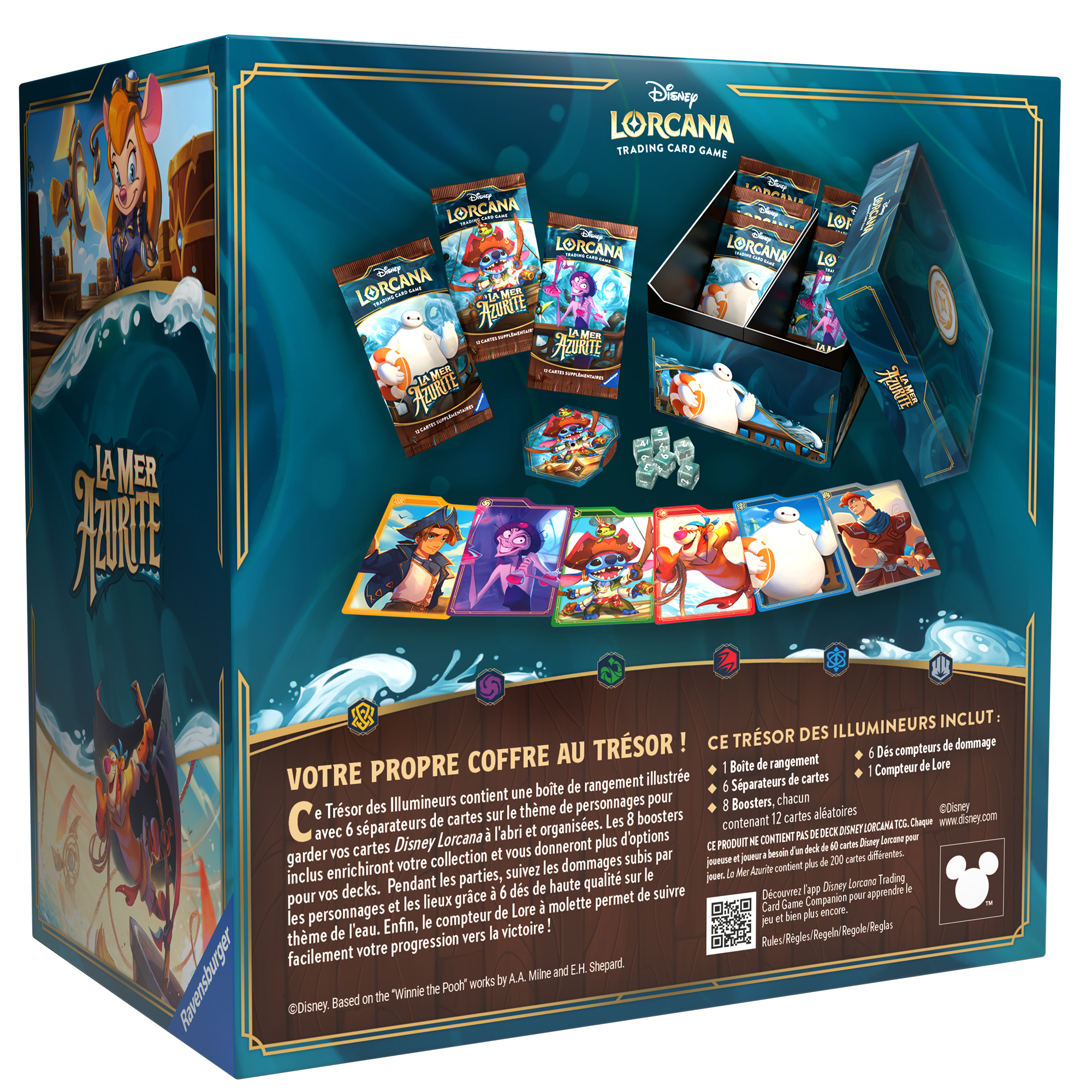 Lorcana chapitre 6 La Mer Azurite Trove Pack
