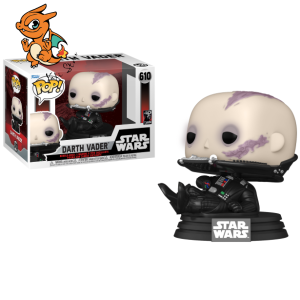 STAR WARS 6 "40EME ANNIVERSAIRE" - POP N° 610 - Dark Vador "Démasqué"