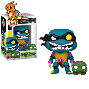 TORTUES NINJAS - POP & Buddy N° 1558 - Slash & Pre-mutated Slash