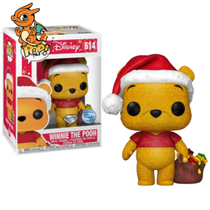 DISNEY - POP Disney N° 614 - Winnie L'Ourson "Noël" (Diamond Glitter)