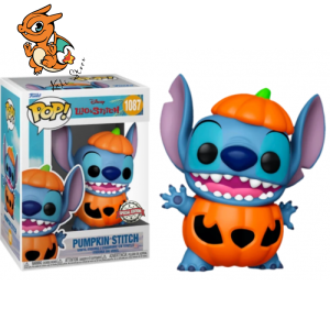 DISNEY - POP N° 1087 - Lilo & Stitch - Pumpkin Stitch