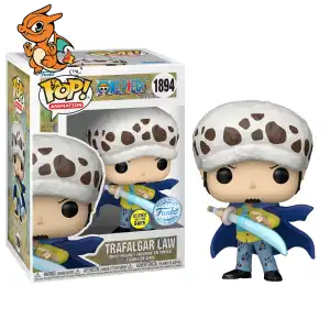 ONE PIECE - POP Animation N° 1894 - Law avec Blue Anesthesia (GitD)