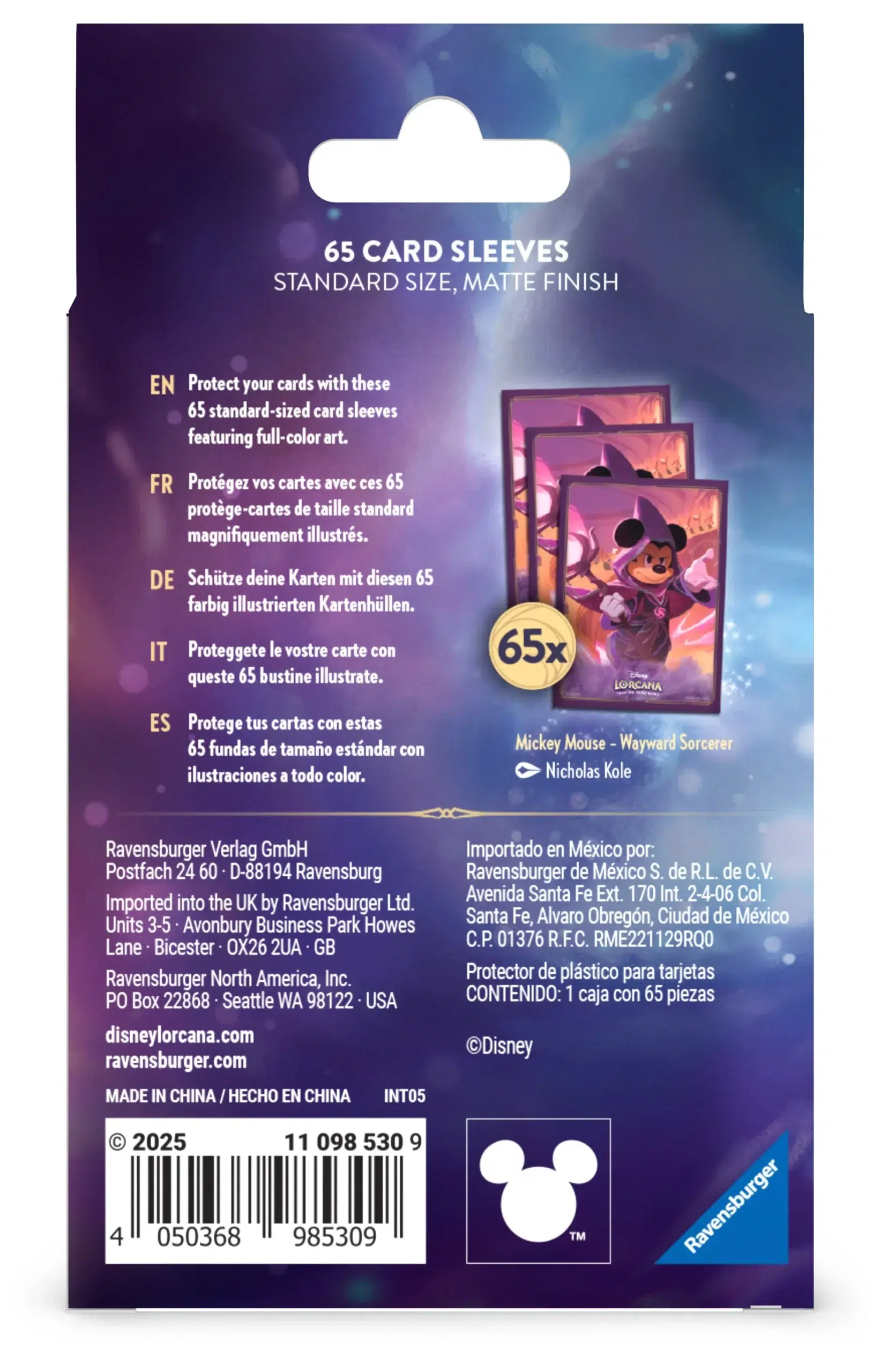 lorcana chapitre 8 sleeve