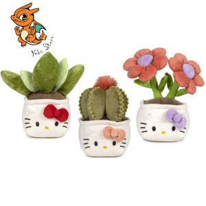 HELLO KITTY - Plantes - 3 Modèles - 25cm