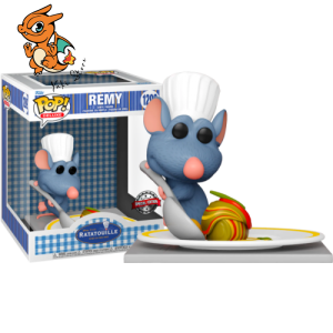 DISNEY - POP Deluxe N° 1209 - Remy avec Ratatouille SPECIAL EDITION