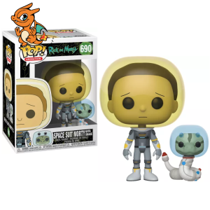 RICK & MORTY - POP N° 690 - Space Suit Morty w/Snake