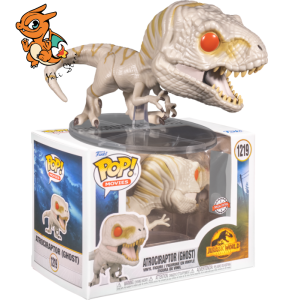 Jurassic Park POP! Movies Vinyl figurine Atrociraptor (Ghost)