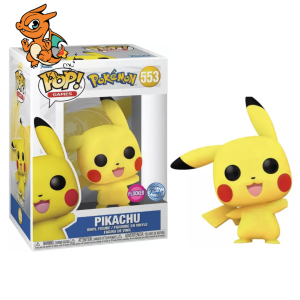 POKEMON - POP N° 553 - Pikachu Waving Flocked