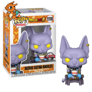 DRAGON BALL SUPER - POP Animation N° 1110 - Beerus (Mangeant nouilles)