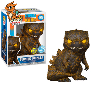 GODZILLA VS KONG - POP Movies N° 1316 - Godzilla Brûlé