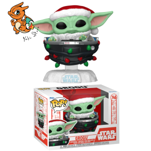 MANDALORIAN HOLIDAY - POP Star Wars N° 746 - Grogu