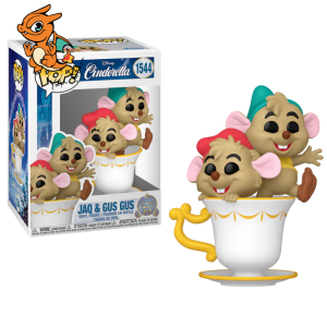 CENDRILLON 75EME ANNIVERSAIRE - POP Disney N° 1544 - Jac et Gus