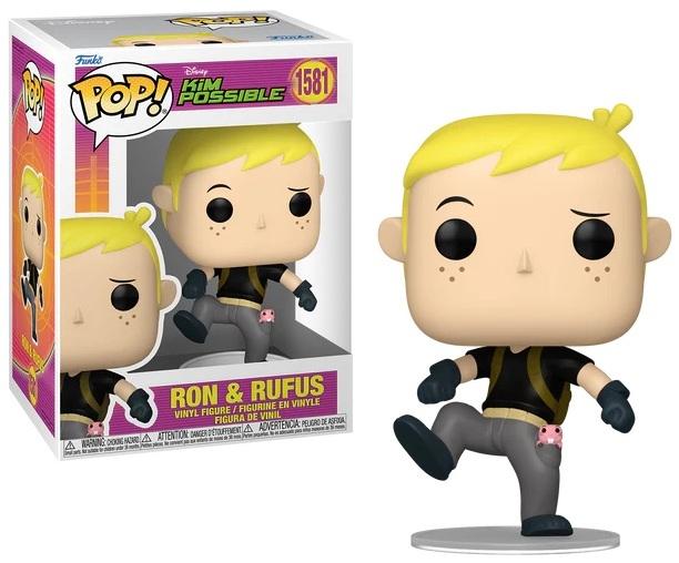 KIM POSSIBLE - POP Disney N° 1581 - Ron avec Rufus