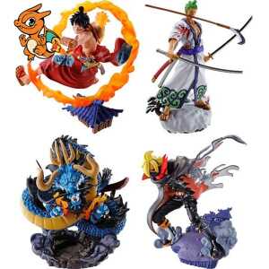 ONE PIECE - Wano Kuni - Statuettes Petitrama Vol.1 9cm