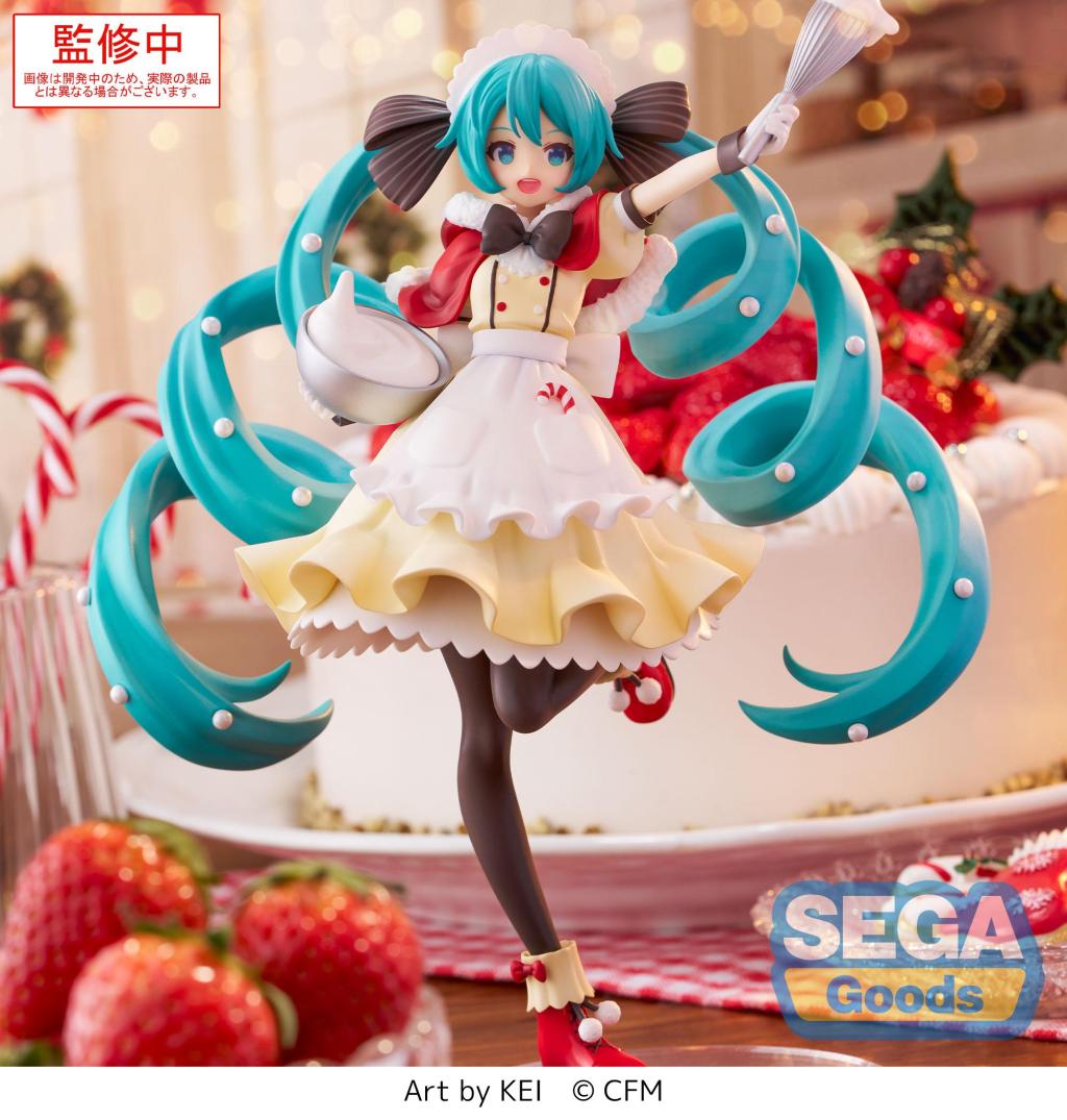 HATSUNE MIKU - Hatsune Miku "Christmas 2025" - Figurine Luminasta 20cm