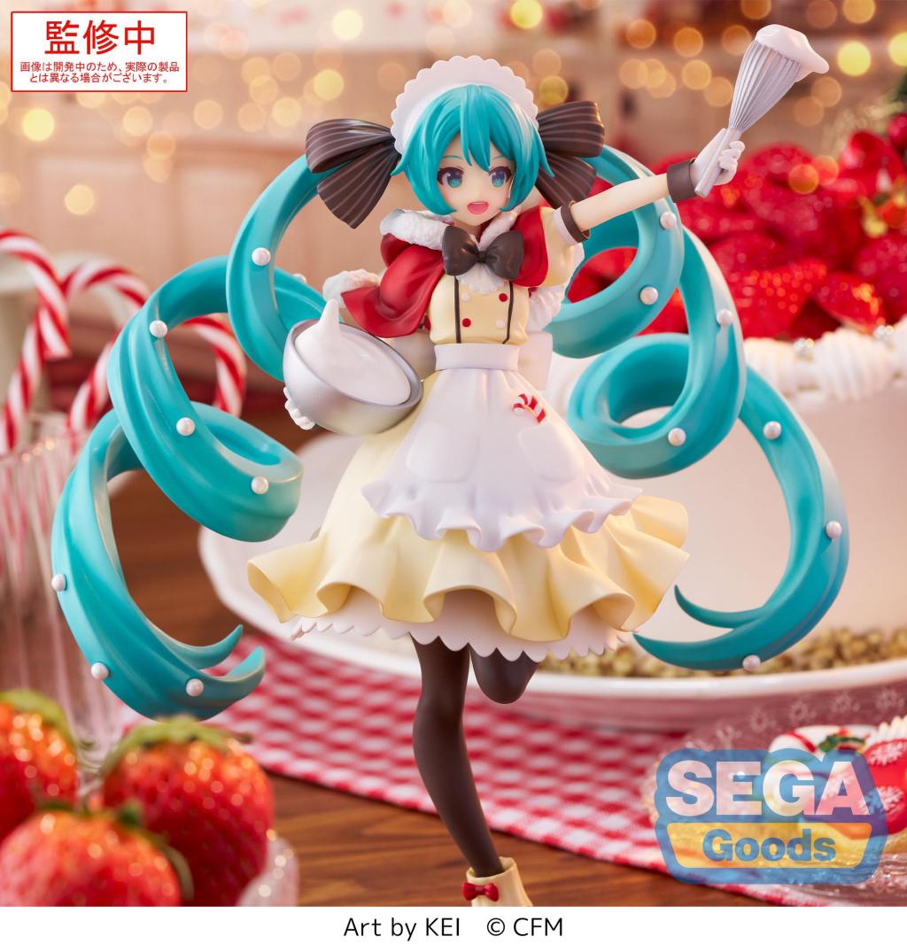 HATSUNE MIKU - Hatsune Miku "Christmas 2025" - Figurine Luminasta 20cm – Image 2