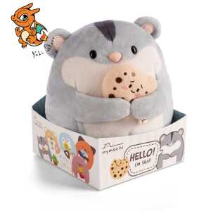 SUPER MOCHIE - Hamster Shai avec Cookie - Peluche 16cm