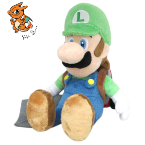LUIGI'S MANSION - Luigi avec Poltergust - Peluche 25cm