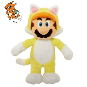 SUPER MARIO 3D LAND - Mario Chat - Peluche 24cm
