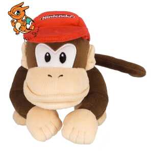 SUPER MARIO - Diddy Kong - Peluche 21cm