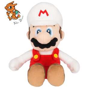 SUPER MARIO - Mario de Feu - Peluche 24cm