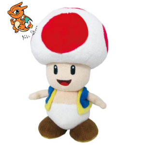 SUPER MARIO - Toad Rouge - Peluche 20cm