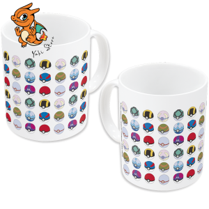 POKEMON - Pokéballs - Mug céramique 325ml