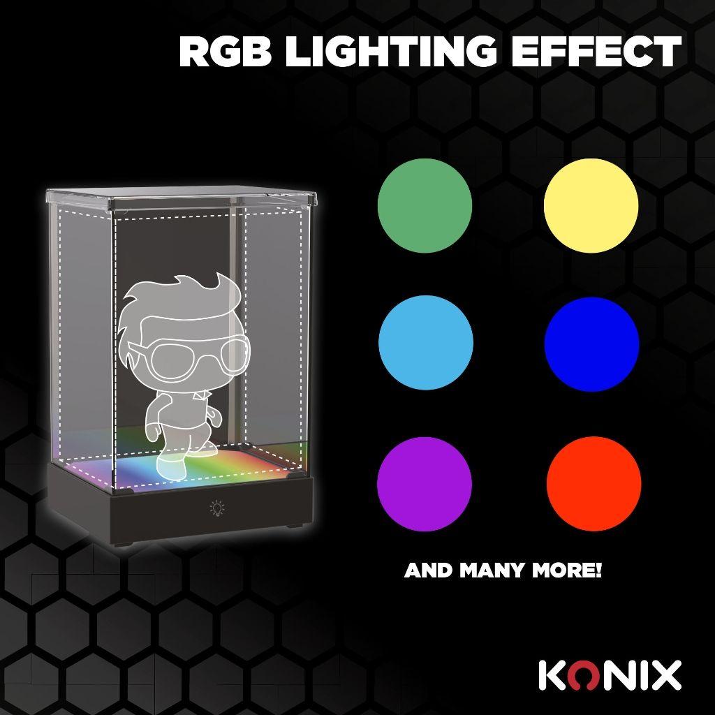 LED DISPLAY BOX - Vitrine en Acrilyc Lumineuse - 8 Modes d'éclairage – Image 2