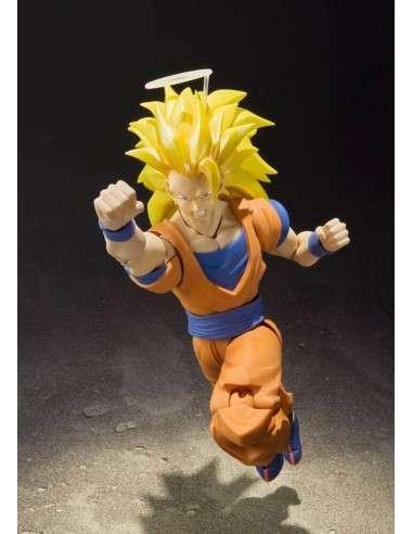 DRAGON BALL Z - Super Saiyan 3 Son Goku - Figurine S.H. Figuarts 15cm – Image 2