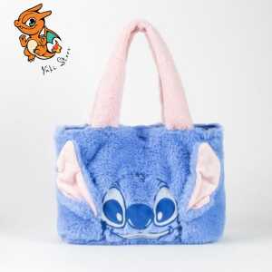 STITCH - Sac Shopping Peluche - 37x30x8cm
