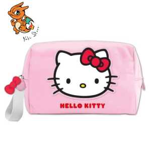 HELLO KITTY - Pink - Trousse de Voyage 'Brick'