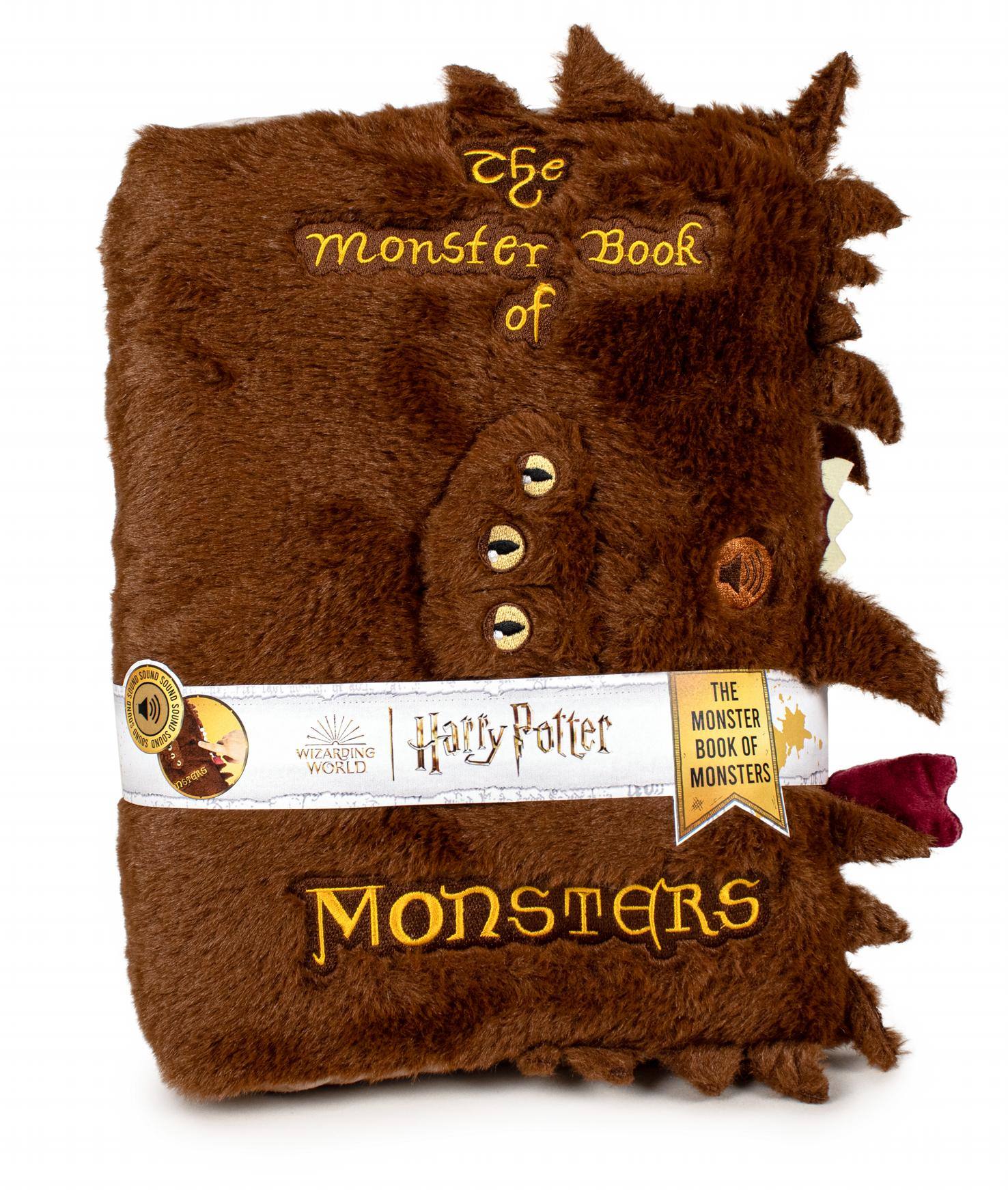 HARRY POTTER - Peluche Livre Monstre Sonore - 35cm – Image 2