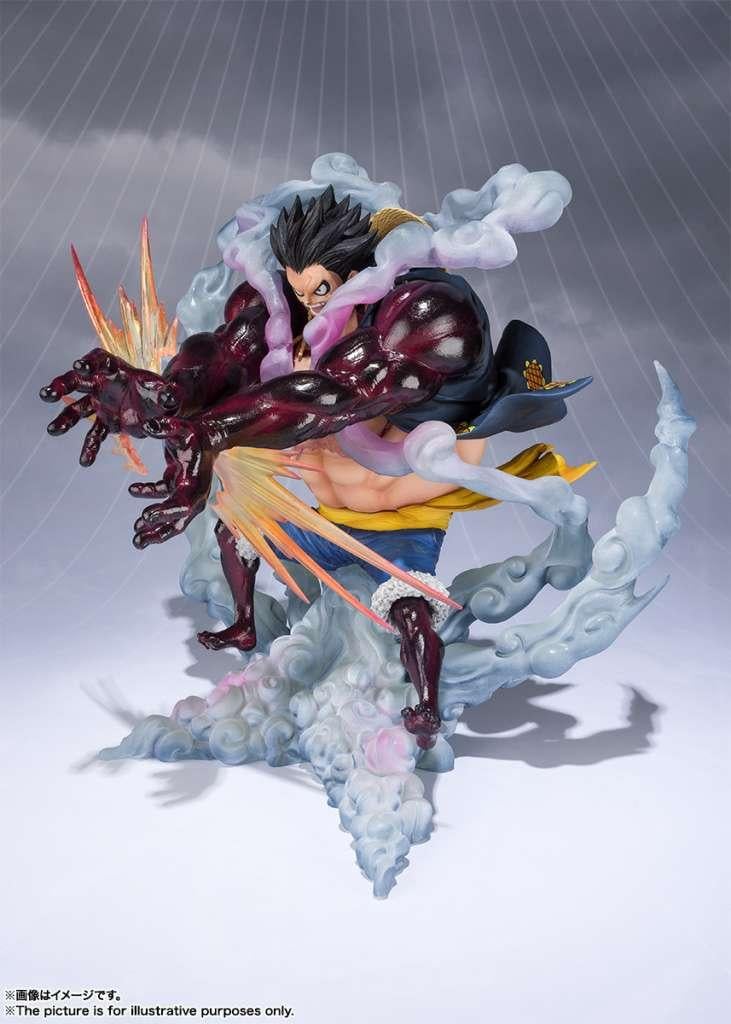 ONE PIECE - Luffy Gear 4 "Leo Bazooka" - Statuette FiguartsZERO 18cm – Image 2