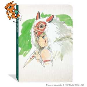 PRINCESSE MONONOKE - San - Carnet de notes 17.8x12.7cm