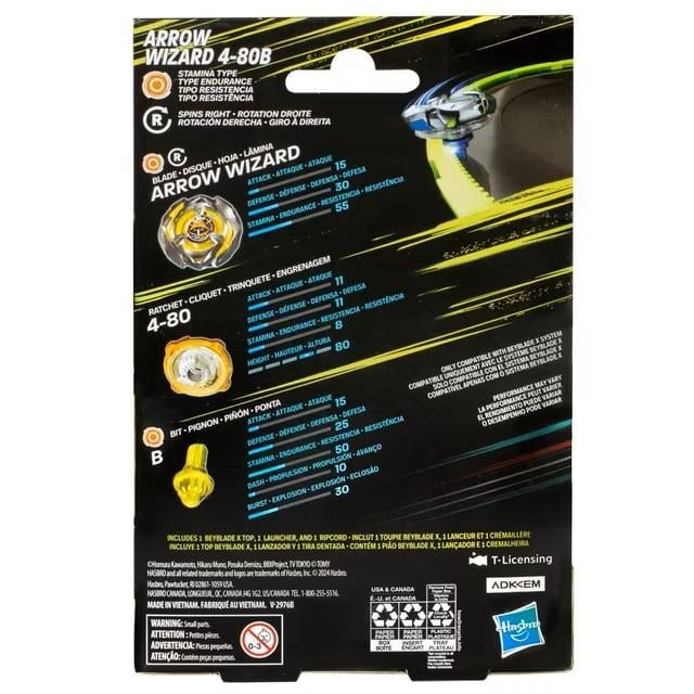 BEYBLADE X - Arrow Wizard 4-80B Starter Pack – Image 4