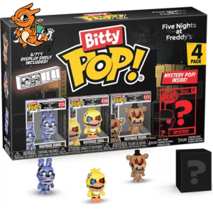 FIVE NIGHTS AT FREDDY'S - Bitty Pop 4 Pack 2.5cm - Nightmare Bonnie