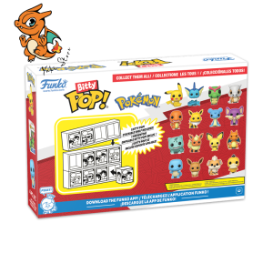 POKEMON - Bitty Pop 4 Pack 2.5cm - Bulbizarre