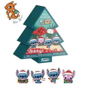 STITCH HOLIDAY - Pocket Pop 4 Pack - Tree Box