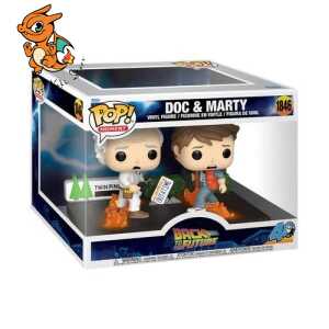 RETOUR VERS LE FUTUR - POP Moment N° 1846 - Doc & Marty