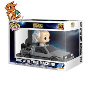 RETOUR VERS LE FUTUR - POP Ride DLX N° 133 - Doc avec Time Machine